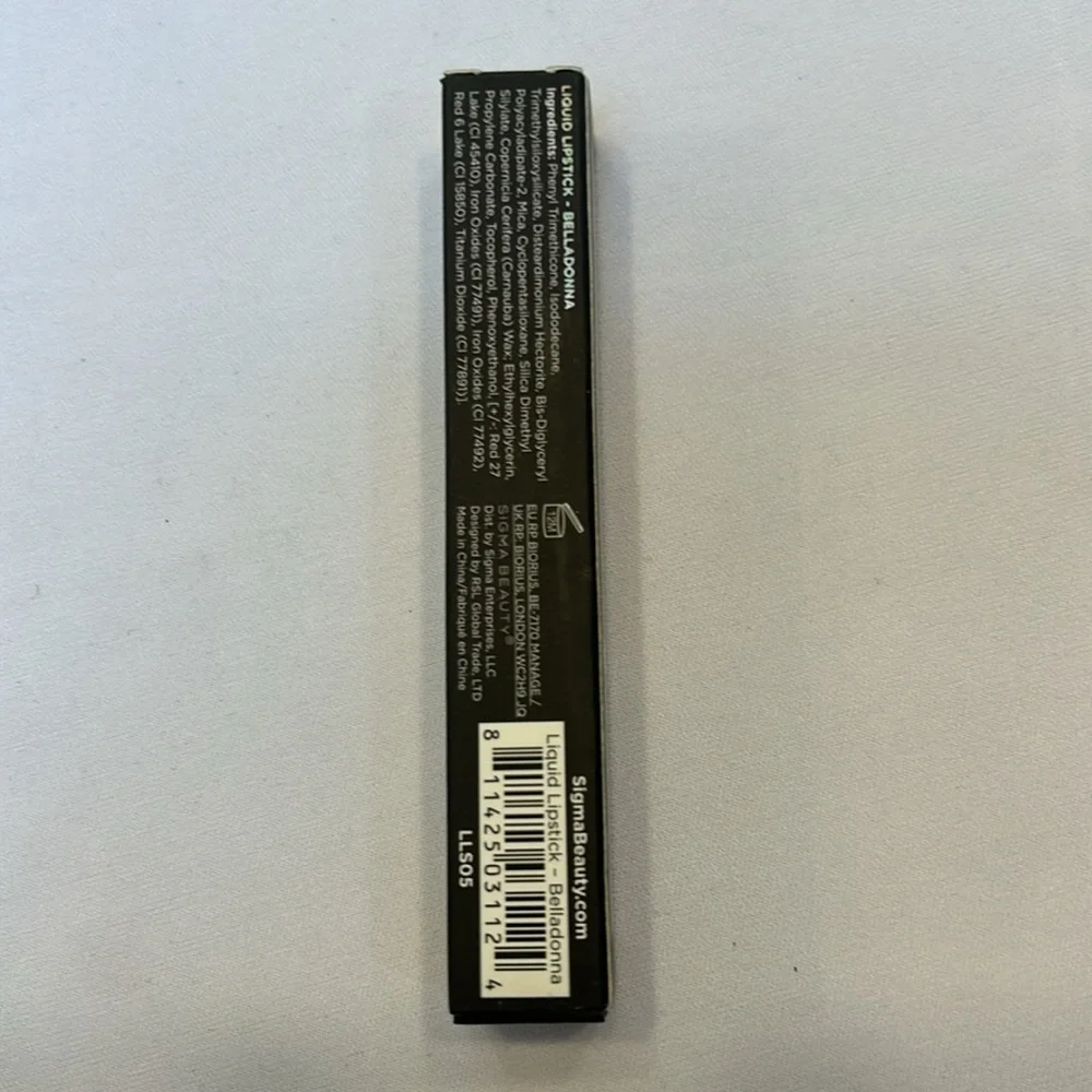 Sigma Beauty Liquid Lipstick – Belladonna  NWT